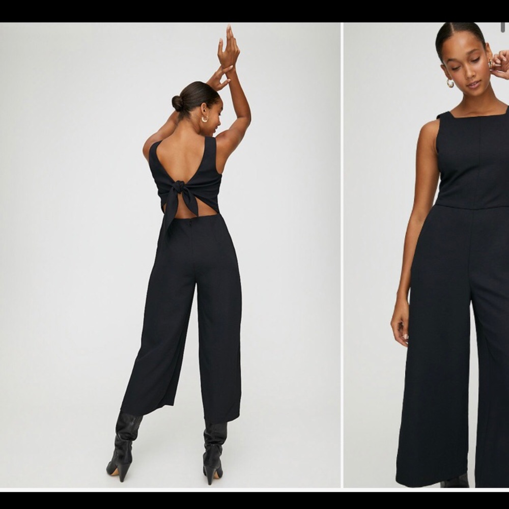 Aritzia black jumpsuit